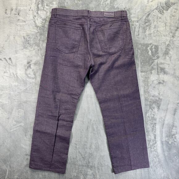 New Stefano Ricci Straight Jeans Men's Size 40 Lavender Purple Denim - Picture 2 of 8
